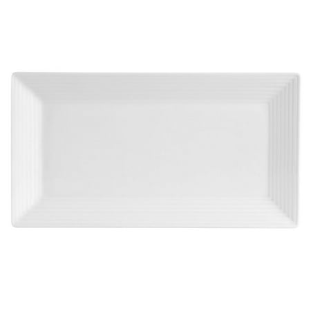

Cambridge Square Rectangle Platter 14-1/2 W X 8-1/4 L X 1 H Porcelain White 3 packs