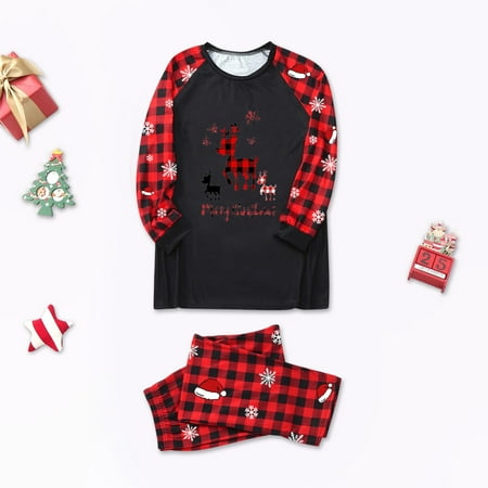 ZMHEGW Christmas Pajamas Parent Child Women Mom Outfit Merry Plaid Print Happy Reunion Parent Child Plaid Long Sleeved Trousers Set
ZMHEGW Christmas Pajamas Parent Child Women Mom Outfit Merry Plaid Print Happy Reunion Parent Child Plaid Long Sleeved Trousers Set