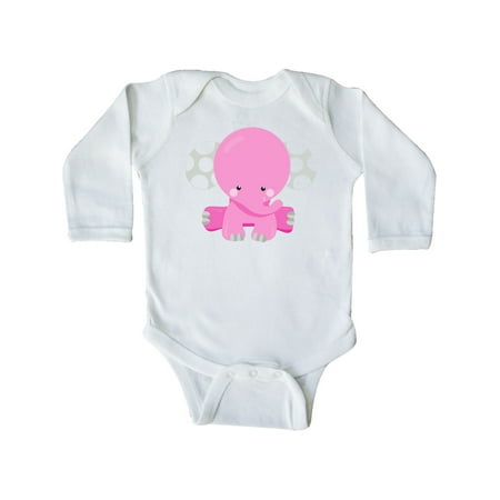 Inktastic Pink Elephant With Dotted Ears Baby Elephant Gift Baby Girl Long Sleeve Bodysuit
Inktastic Pink Elephant With Dotted Ears Baby Elephant Gift Baby Girl Long Sleeve Bodysuit