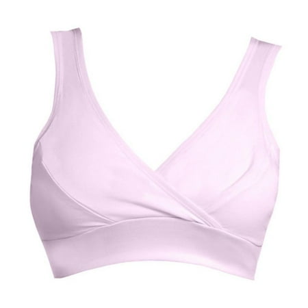 SweetCandy Women s Wrap Front Nursing Bra Wire Free Sleep Bra Tank for Breastfeeding Maternity Bras Wide Band Shoulder Straps Bra
SweetCandy Women s Wrap Front Nursing Bra Wire Free Sleep Bra Tank for Breastfeeding Maternity Bras Wide Band Shoulder Straps Bra