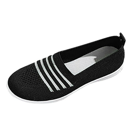 Cathalem Women s Spring And Summer New Flying Weaning Fabric Shoes Casual Running Shoes Mesh Shoes Non Slip Breathable Single Shoes Black 39
Cathalem Women s Spring And Summer New Flying Weaning Fabric Shoes Casual Running Shoes Mesh Shoes Non Slip Breathable Single Shoes Black 39