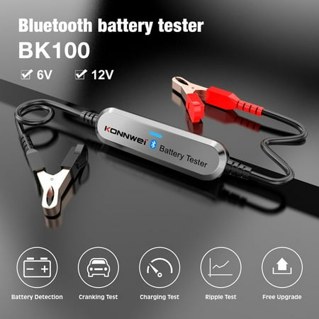 12V Car Bluetooth Test Battery BK100 Lead-Acid Test Battery Diagnostic Tools