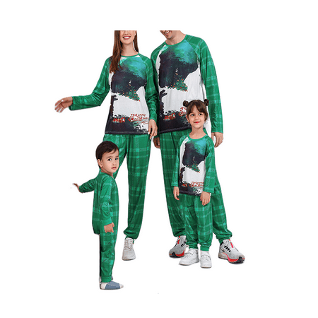 Canis Family Matching Pajamas Set Christmas Tree Print Long Sleeve Tops+Plaid Pants for Kids Adults Baby 2Pcs Unisex Sleepwear Lounge Wear
Canis Family Matching Pajamas Set Christmas Tree Print Long Sleeve Tops+Plaid Pants for Kids Adults Baby 2Pcs Unisex Sleepwear Lounge Wear