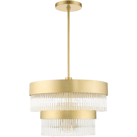 Soft Gold Tone Finish Chandeliers Steel Material Candelabra 23 Long 4 Light Fixture
Soft Gold Tone Finish Chandeliers Steel Material Candelabra 23 Long 4 Light Fixture