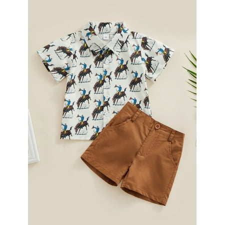 Kids Toddler Baby Boys Short Sleeve Button Down Shirt Shorts Suits 2T 3T 4T 5T 6T Outfits Summer Clothes Gentleman 2-Piece Set
Kids Toddler Baby Boys Short Sleeve Button Down Shirt Shorts Suits 2T 3T 4T 5T 6T Outfits Summer Clothes Gentleman 2-Piece Set