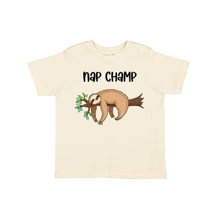 Inktastic Nap Champ Cute Sleeping Sloth Gift Toddler Boy or Toddler Girl T-Shirt
Inktastic Nap Champ Cute Sleeping Sloth Gift Toddler Boy or Toddler Girl T-Shirt