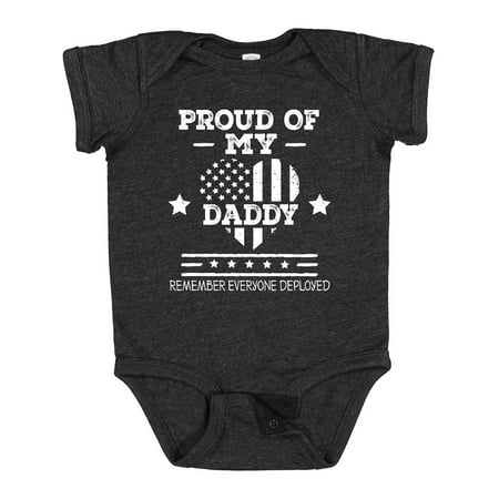 Inktastic Military Daddy Red Friday Deployed Gift Baby Boy or Baby Girl Bodysuit 
Inktastic Military Daddy Red Friday Deployed Gift Baby Boy or Baby Girl Bodysuit