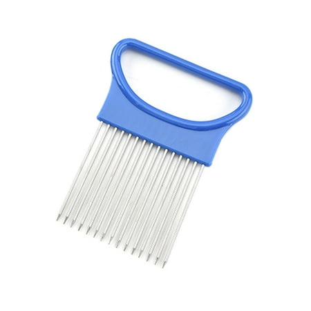 Stainless Steel Onion Needle Onion Fork Vegetable Fruit Slicer Tomato Cutter Cutting Safe Aid Holder Kitchen Accessories
Stainless Steel Onion Needle Onion Fork Vegetable Fruit Slicer Tomato Cutter Cutting Safe Aid Holder Kitchen Accessories