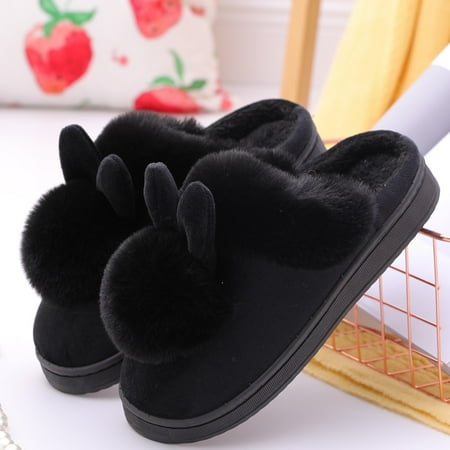 Alueeu Women s slipper Women s Winter Home Furry Rabbit Ears Indoor Slippers Soft Comfort Footwear Shoe
Alueeu Women s slipper Women s Winter Home Furry Rabbit Ears Indoor Slippers Soft Comfort Footwear Shoe