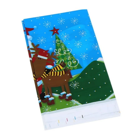 Christmas Tablecloth Disposable PVC Table Cover Rectangular Table Cloth Christmas Home Party Decor (Santa Claus)
Christmas Tablecloth Disposable PVC Table Cover Rectangular Table Cloth Christmas Home Party Decor (Santa Claus)