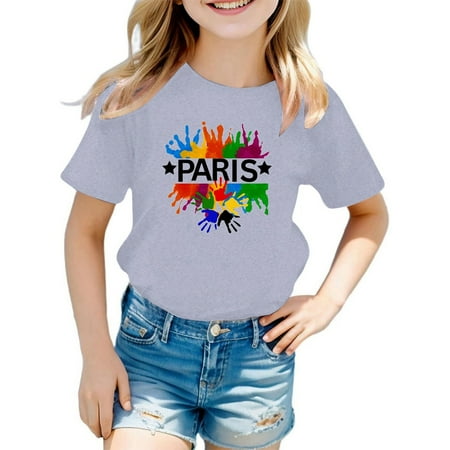ZMHEGW Children Kids Boys Girls Fashion Summer Short Sleeve Letter Printed T Shirt Blouse Casual Top Tunic Clothes
ZMHEGW Children Kids Boys Girls Fashion Summer Short Sleeve Letter Printed T Shirt Blouse Casual Top Tunic Clothes