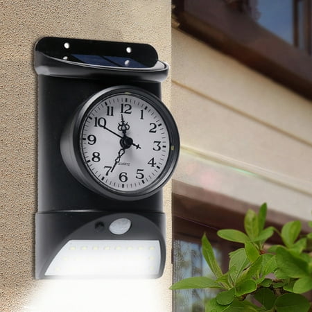 2 In 1 Solar Wall Lamp Solar Wall Lamp Solar Powered Human Body Induction L-ight Outdoor with Clock for Backyard Steps Garage Garden
2 In 1 Solar Wall Lamp Solar Wall Lamp Solar Powered Human Body Induction L-ight Outdoor with Clock for Backyard Steps Garage Garden