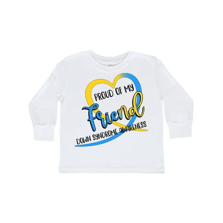 Inktastic Proud of my Friend Down Syndrome Awareness Heart Ribbon Gift Toddler Boy or Toddler Girl Long Sleeve T-Shirt
Inktastic Proud of my Friend Down Syndrome Awareness Heart Ribbon Gift Toddler Boy or Toddler Girl Long Sleeve T-Shirt