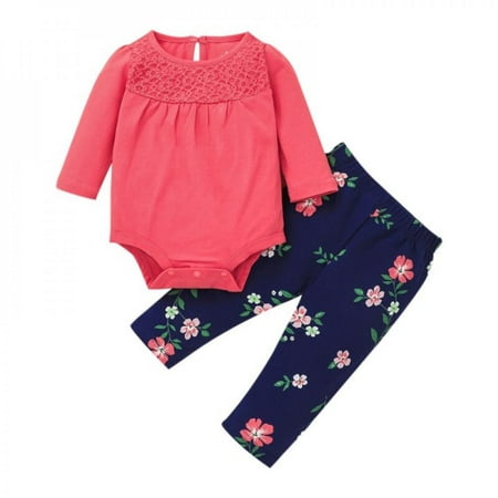 Fantadool Newborn Baby Girl Clothes Sets Spring Autumn Floral Ruffles Romper Top and Pants Headband Infant Clothing Outfits
Fantadool Newborn Baby Girl Clothes Sets Spring Autumn Floral Ruffles Romper Top and Pants Headband Infant Clothing Outfits