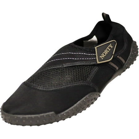 NORTY Big Boys Water Shoes Child Male Beach Pool Shoes Black Grey 4 Big Kid