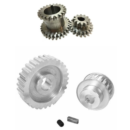2Pcs Cj0618 Teeth T29Xt21 T20Xt12 Dual Dears Metal Lathe Gear & 2Pcs Pulley Gear Motor Belt Gear Drive Wheel Gear
2Pcs Cj0618 Teeth T29Xt21 T20Xt12 Dual Dears Metal Lathe Gear & 2Pcs Pulley Gear Motor Belt Gear Drive Wheel Gear