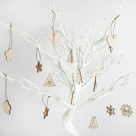 Juhai 12Pcs/Set Christmas Pendant Festive Hollow Wood Xmas Hanging Pendant Cutout Embellishment for Holiday
Juhai 12Pcs/Set Christmas Pendant Festive Hollow Wood Xmas Hanging Pendant Cutout Embellishment for Holiday