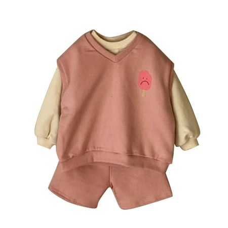 Baby Girls Boys Autumn Solid Cotton Sleeveless Short Pants Vest Set Outfits Clothes
Baby Girls Boys Autumn Solid Cotton Sleeveless Short Pants Vest Set Outfits Clothes