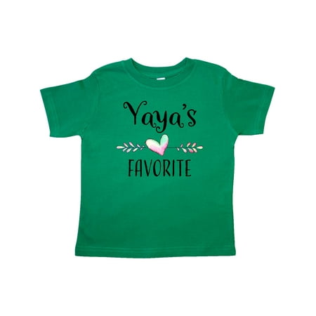 Inktastic Yaya s Favorite- Heart Grandchild Gift Toddler Boy or Toddler Girl T-Shirt
Inktastic Yaya s Favorite- Heart Grandchild Gift Toddler Boy or Toddler Girl T-Shirt