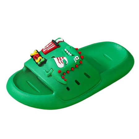 NIUREDLTD Slippers Boys Girls Shower Sandal Summer Dinosaur Cartoon Non Slip Bathroom Water Shoes For Toddler Size 190
NIUREDLTD Slippers Boys Girls Shower Sandal Summer Dinosaur Cartoon Non Slip Bathroom Water Shoes For Toddler Size 190