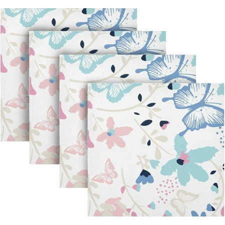 Hyjoy Cute Flower Butterfly Napkins 4 Pack Cloth Napkins 20x20 Inches Washable Polyester Dinner Napkins for Parties Wedding Restaurant
Hyjoy Cute Flower Butterfly Napkins 4 Pack Cloth Napkins 20x20 Inches Washable Polyester Dinner Napkins for Parties Wedding Restaurant