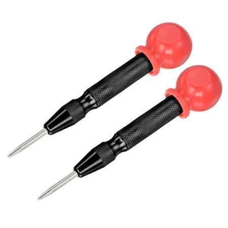 Uxcell 5-Inch Spring-Loaded Automatic Center Hole Punch Puncher Black with Cap 2 Pack
Uxcell 5-Inch Spring-Loaded Automatic Center Hole Punch Puncher Black with Cap 2 Pack