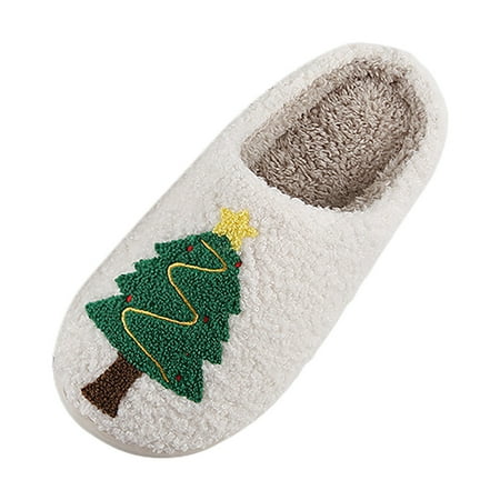 New Christmas Tree Christmas Warm Winter Cotton Slippers Couple Thick Sole Soft Sole Shoes Thickened Anti Slip Slippers For Men And Women
New Christmas Tree Christmas Warm Winter Cotton Slippers Couple Thick Sole Soft Sole Shoes Thickened Anti Slip Slippers For Men And Women