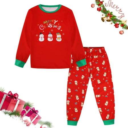 Jialili Christmas Baby Kids Child Printed Blouse Tops+Pants Xmas Family Matching Pajamas Set Red 100
Jialili Christmas Baby Kids Child Printed Blouse Tops+Pants Xmas Family Matching Pajamas Set Red 100