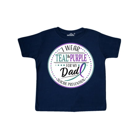 Inktastic Suicide Prevention- I Wear Teal and Purple for My Dad Gift Toddler Boy or Toddler Girl T-Shirt
Inktastic Suicide Prevention- I Wear Teal and Purple for My Dad Gift Toddler Boy or Toddler Girl T-Shirt