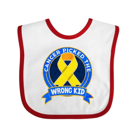 Inktastic Childhood Cancer Pediatric Cancer Ribbon Gift Baby Boy or Baby Girl Bib
Inktastic Childhood Cancer Pediatric Cancer Ribbon Gift Baby Boy or Baby Girl Bib