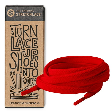 The Original Stretchlace | Elastic Shoe Laces | Flat Stretch Shoelaces | Red Orange 45 in (114 cm)
The Original Stretchlace | Elastic Shoe Laces | Flat Stretch Shoelaces | Red Orange 45 in (114 cm)