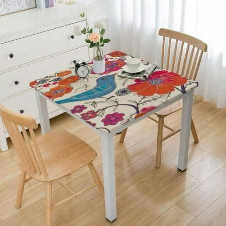Flowers Elastic Edge Fitted Tablecloth Square Abstract Art Painting Flowers Polyester Decorative Table Cloth Stain & Wrinkle Resistant Table Cover for Garden Patio Picnic
Flowers Elastic Edge Fitted Tablecloth Square Abstract Art Painting Flowers Polyester Decorative Table Cloth Stain & Wrinkle Resistant Table Cover for Garden Patio Picnic