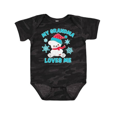 Inktastic Polar Bear My Grandma Loves Me in Santa Hat with Snowflakes Gift Baby Boy or Baby Girl Bodysuit
Inktastic Polar Bear My Grandma Loves Me in Santa Hat with Snowflakes Gift Baby Boy or Baby Girl Bodysuit