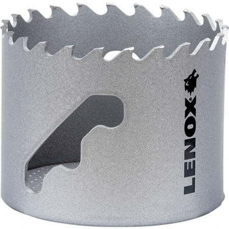 Lenox 2-1/2 Diam 1-1/2 Cutting Depth Hole Saw Carbide-Tipped Saw Toothed Edge