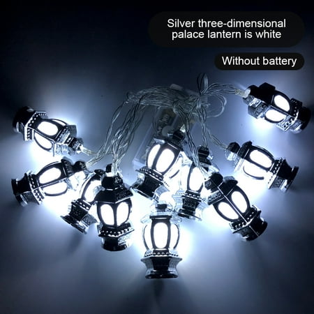 2PCS Light String Plastic String LED Decoration Light Chain for Party Festival Silver White Light
2PCS Light String Plastic String LED Decoration Light Chain for Party Festival Silver White Light
