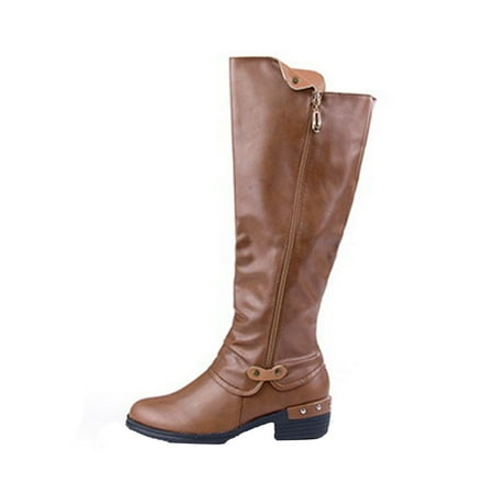 TTQLVZJGSE Women s Business Casual Shoes with Heel Winter Boots For Shoes Low-Heel Comfortable Outdoor Non-Slip Outdoor Mid-Calf Boots Brown-43
TTQLVZJGSE Women s Business Casual Shoes with Heel Winter Boots For Shoes Low-Heel Comfortable Outdoor Non-Slip Outdoor Mid-Calf Boots Brown-43