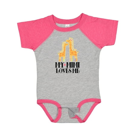Inktastic My Mimi Loves Me Childs Giraffe Gift Baby Boy or Baby Girl Bodysuit
Inktastic My Mimi Loves Me Childs Giraffe Gift Baby Boy or Baby Girl Bodysuit