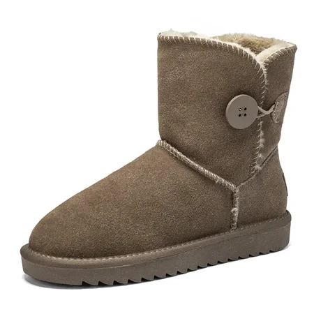 Women‘s Snow Boots Button Fleece Warm Solid Round Toe Mid Top Boots Women‘s Footwear
Women‘s Snow Boots Button Fleece Warm Solid Round Toe Mid Top Boots Women‘s Footwear
