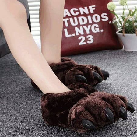 CoCopeanut Designer Leopard Claw Home Slippers Women Animal Woman Winter Plush Indoor Shoes Slides Female Bear Paw Bedroom Plush Slippers
CoCopeanut Designer Leopard Claw Home Slippers Women Animal Woman Winter Plush Indoor Shoes Slides Female Bear Paw Bedroom Plush Slippers