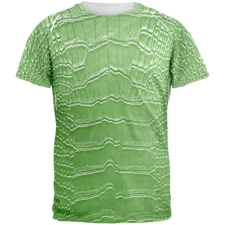 Halloween Alligator Costume All Over Adult T-Shirt