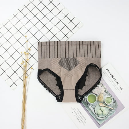 Juebong Underwear for Women Clearance Under $10.00 Women s High-waist Panties Feminine Lace Buttocks Abdomen And Waist Panties Khaki F
Juebong Underwear for Women Clearance Under $10.00 Women s High-waist Panties Feminine Lace Buttocks Abdomen And Waist Panties Khaki F