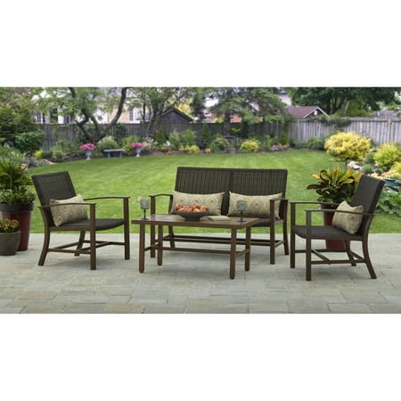 Better Homes and Gardens Tyne Creek 4-Piece Conversation Set