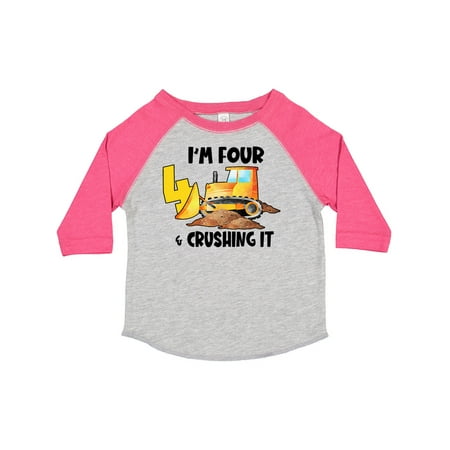 Inktastic I m 4 and Crushing It Construction 4th Birthday Gift Toddler Boy or Toddler Girl T-Shirt
Inktastic I m 4 and Crushing It Construction 4th Birthday Gift Toddler Boy or Toddler Girl T-Shirt