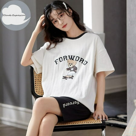 QWZNDZGR Summer Pyjamas Cotton Cartoon Women s Pajama Sets Couple Stripe Sleepwear Mujer Pyjamas Nightwear Mens Pajamas 3XL Home Clothing
QWZNDZGR Summer Pyjamas Cotton Cartoon Women s Pajama Sets Couple Stripe Sleepwear Mujer Pyjamas Nightwear Mens Pajamas 3XL Home Clothing
