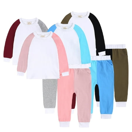 Esaierr Kids Boys Girls 2Pcs Pajamas Pjs Set 3M -13Y Newborn Spring Autumn Loungewear Set Infant Long Sleeve Home Clothing Set Toddler Sleepwear Outfit
Esaierr Kids Boys Girls 2Pcs Pajamas Pjs Set 3M -13Y Newborn Spring Autumn Loungewear Set Infant Long Sleeve Home Clothing Set Toddler Sleepwear Outfit
