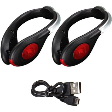 LED Shoes Clip Lights USB Charging for Night Running Gear Safety Rainproof Jogging Flashing Bright Outdoor Running Lights(red)(2pcs)
LED Shoes Clip Lights USB Charging for Night Running Gear Safety Rainproof Jogging Flashing Bright Outdoor Running Lights(red)(2pcs)