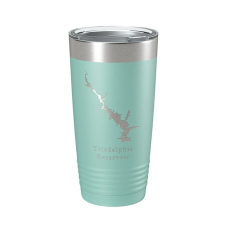 Triadelphia Reservoir Tumbler Lake Map Travel Mug Insulated Laser Engraved Coffee Cup Maryland 20 oz Teal
Triadelphia Reservoir Tumbler Lake Map Travel Mug Insulated Laser Engraved Coffee Cup Maryland 20 oz Teal
