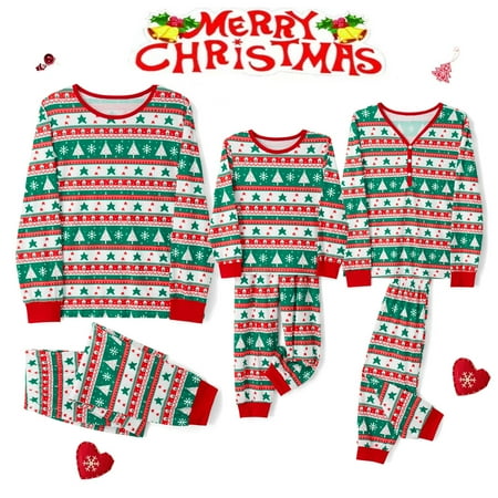Christmas Family Matching Pajamas Set Xmas Trees Stars Full Print Long Sleeve T-Shirt Pants Outfits Holiday Sleepwear 
Christmas Family Matching Pajamas Set Xmas Trees Stars Full Print Long Sleeve T-Shirt Pants Outfits Holiday Sleepwear
