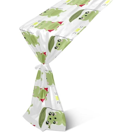 Hyjoy Table Runner Cute Frog Machine Washable Non-Slip Farmhouse Table Runners for Dinner Party Holidays Home Decor 13 x 70 Inch
Hyjoy Table Runner Cute Frog Machine Washable Non-Slip Farmhouse Table Runners for Dinner Party Holidays Home Decor 13 x 70 Inch