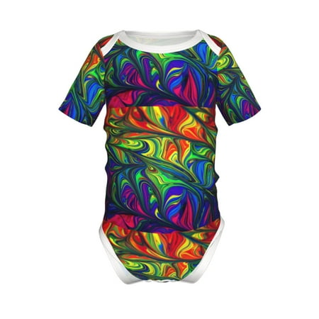 Junzan Pride Rainbow Print Short-Sleeve Baby Climbing Clothes Bodysuits for Infant One-Piece for Baby Boys & Girls Baby Clothes Baby Romper with Snap Closure-9M
Junzan Pride Rainbow Print Short-Sleeve Baby Climbing Clothes Bodysuits for Infant One-Piece for Baby Boys & Girls Baby Clothes Baby Romper with Snap Closure-9M